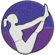 Matriz de Bordado Logotipo Pilates 